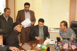 دیدار مردمی شهردار ورامین با شهروندان در دفتر کار به روایت تصویر